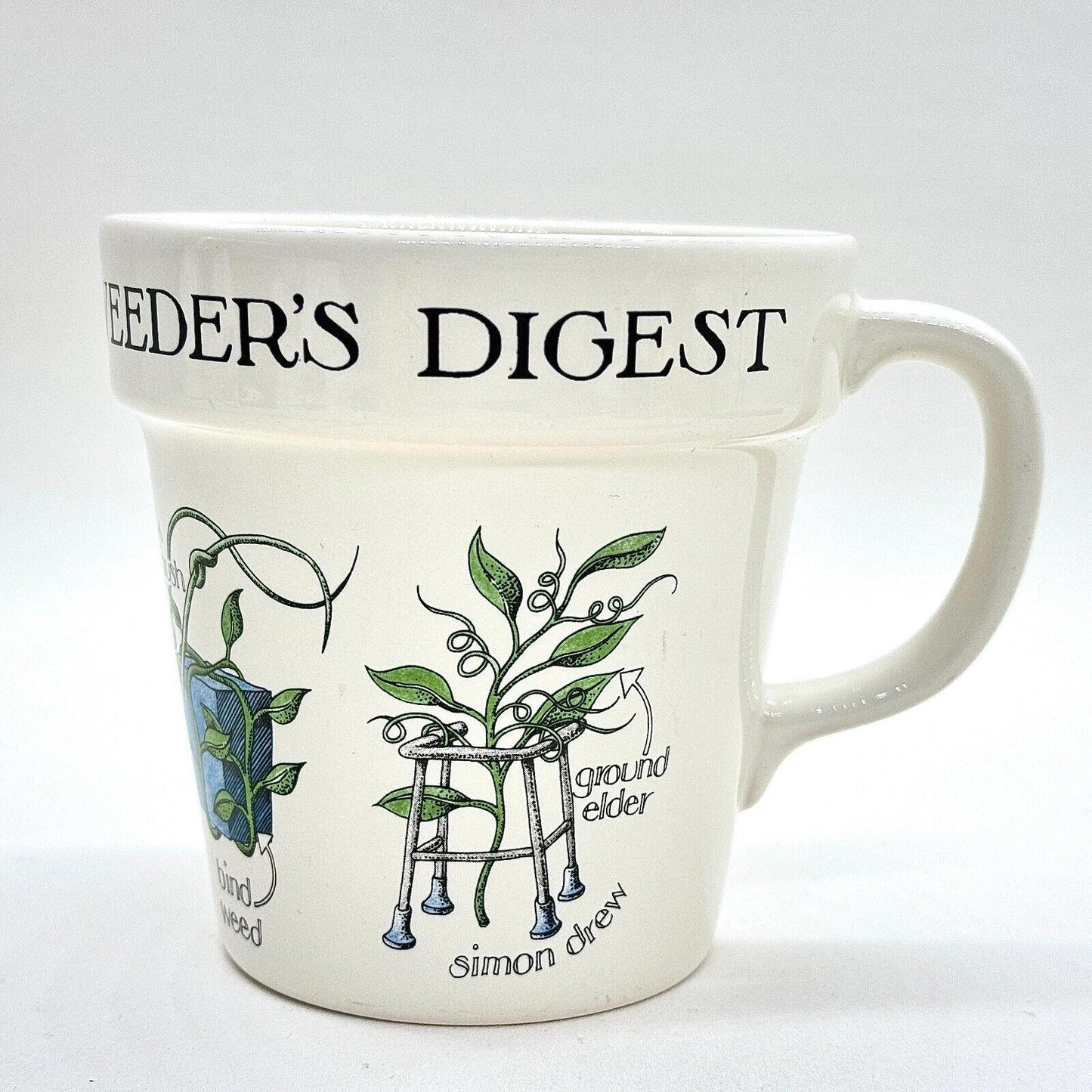 Alan Titchmarsh Gnome or Mister Nice Guy Weeders Digest Mug