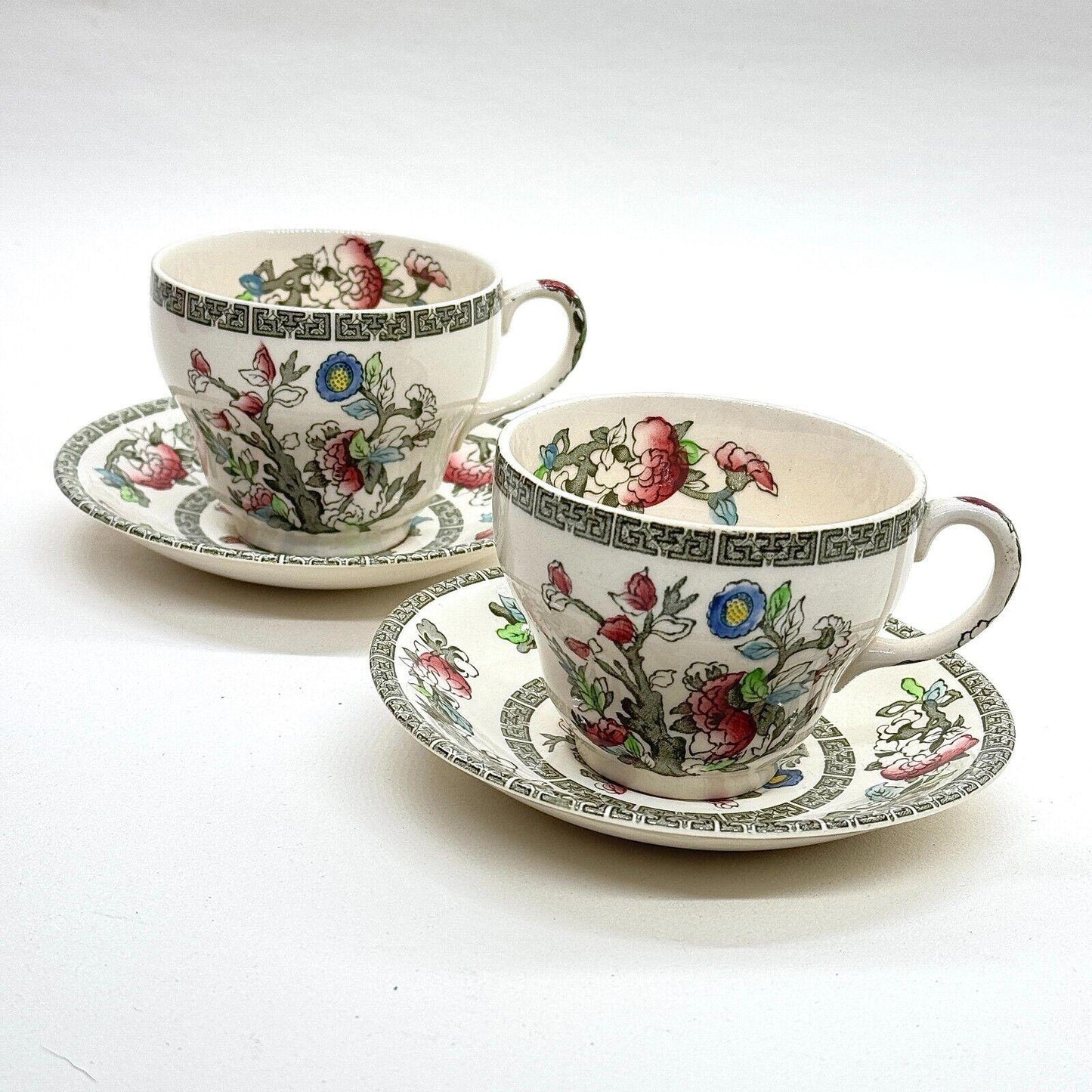 Johnson Brothers Indian Tree Teacup & Saucer Set