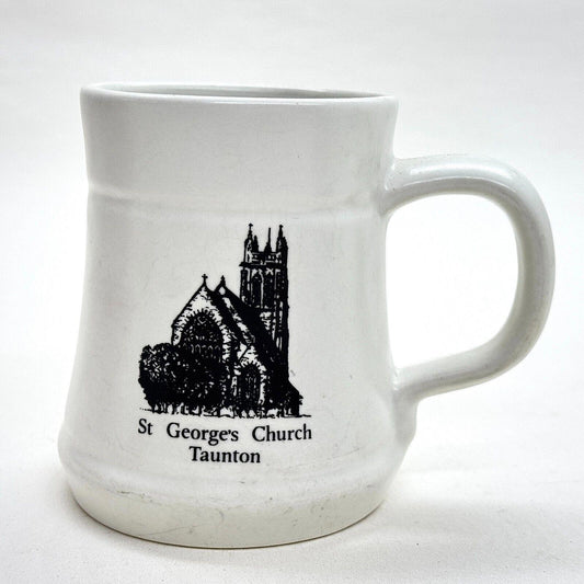 Prinknash St. Georges Church Taunton Somerset Porcelain Mug Cup