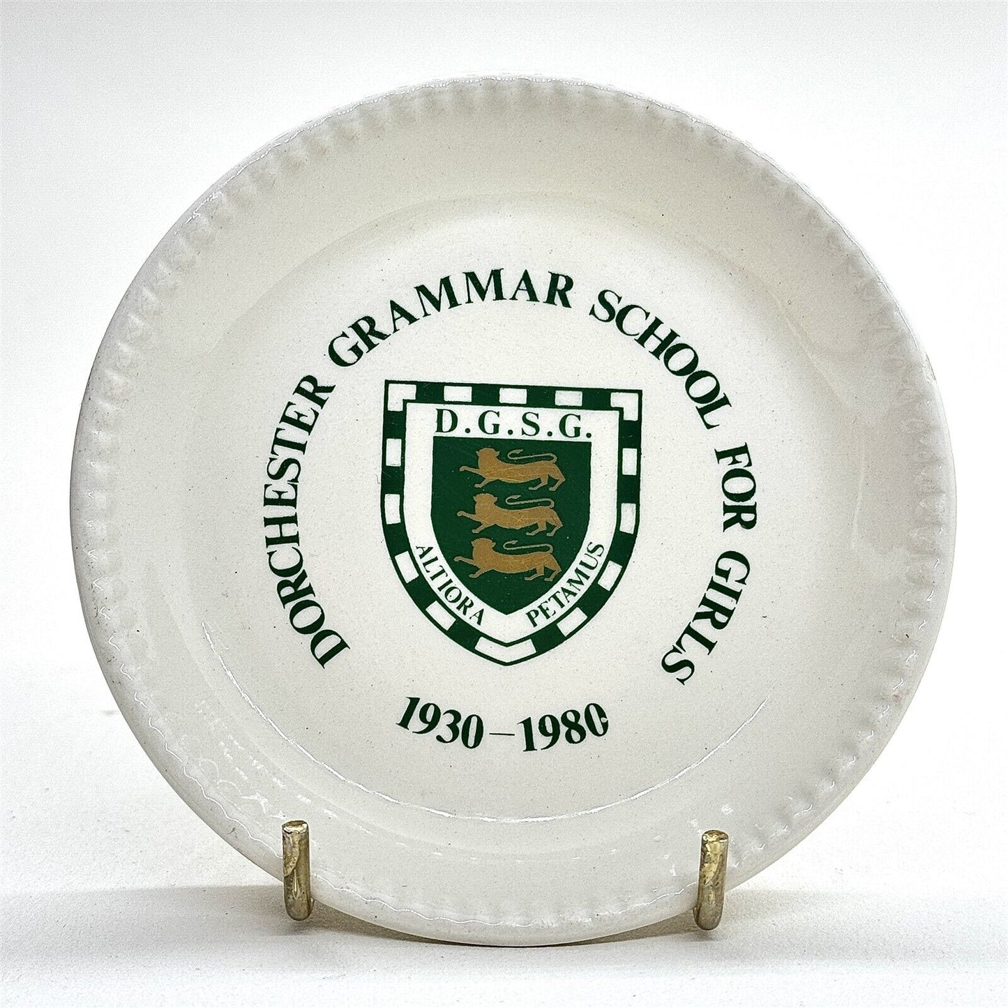 Dorchester Grammar School for Girls 1930-1980 Commemorative Plate 11 cm