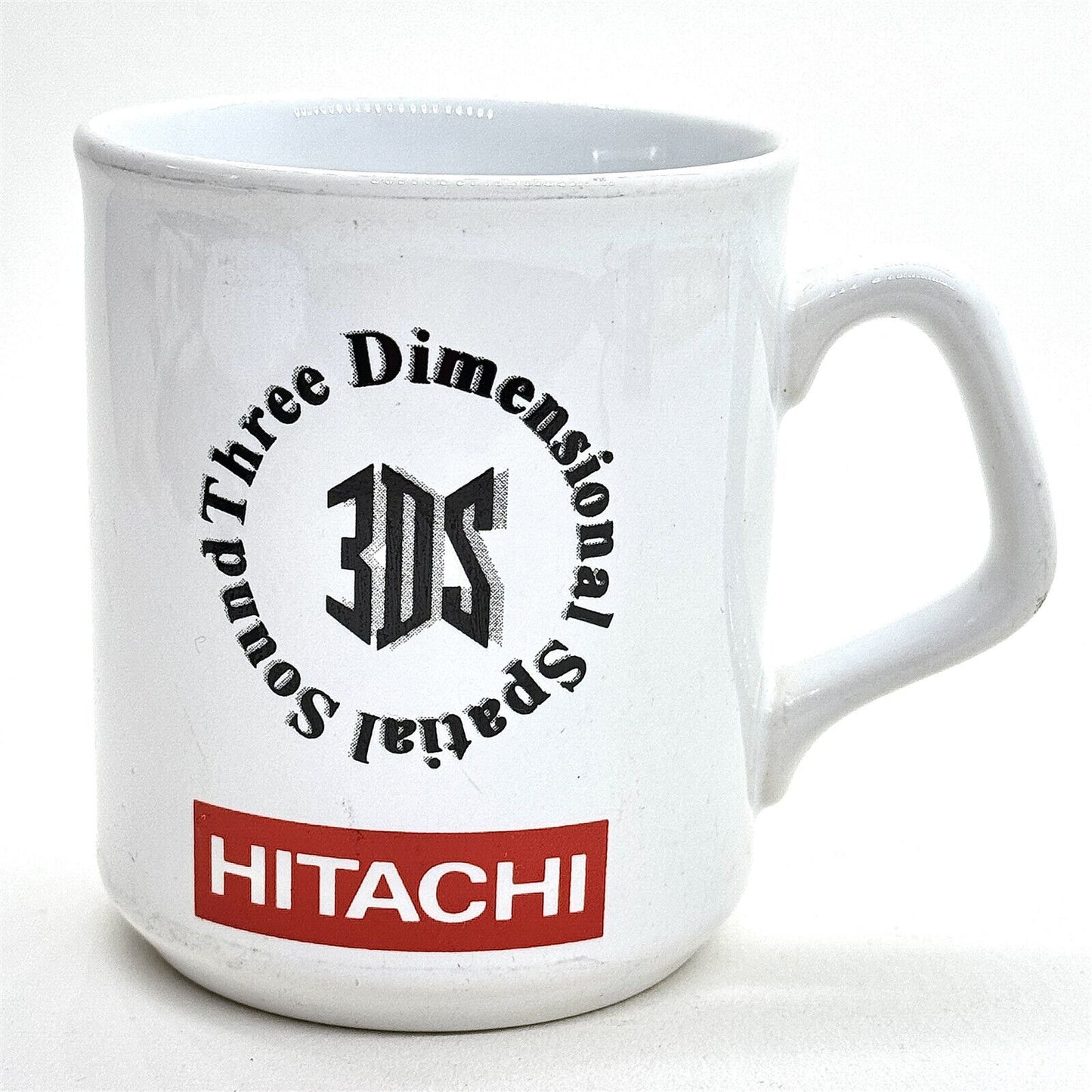 Vintage Hitachi 3DS Mug Tams England Advertising Promotional Cup