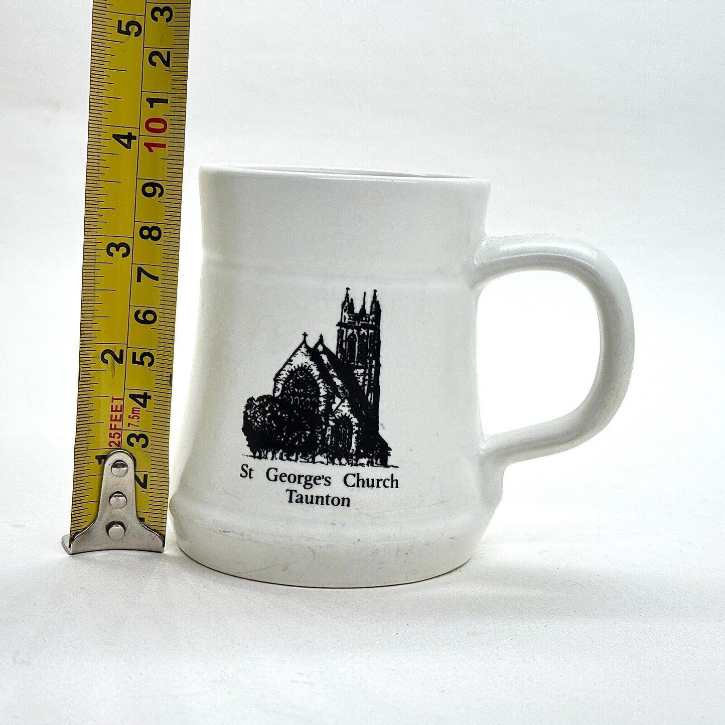 Prinknash St. Georges Church Taunton Somerset Porcelain Mug Cup