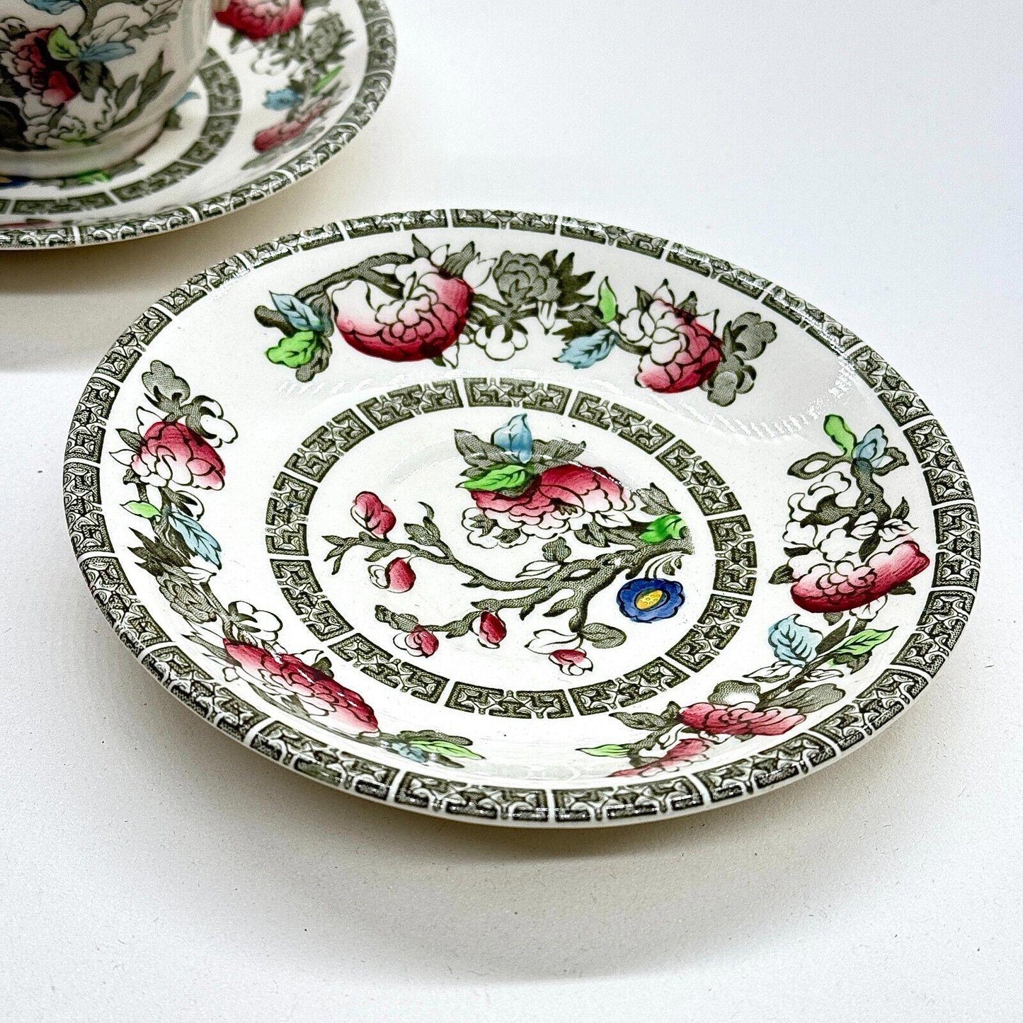 Johnson Brothers Indian Tree Teacup & Saucer Set