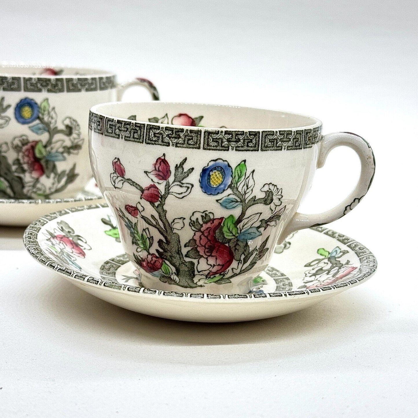 Johnson Brothers Indian Tree Teacup & Saucer Set