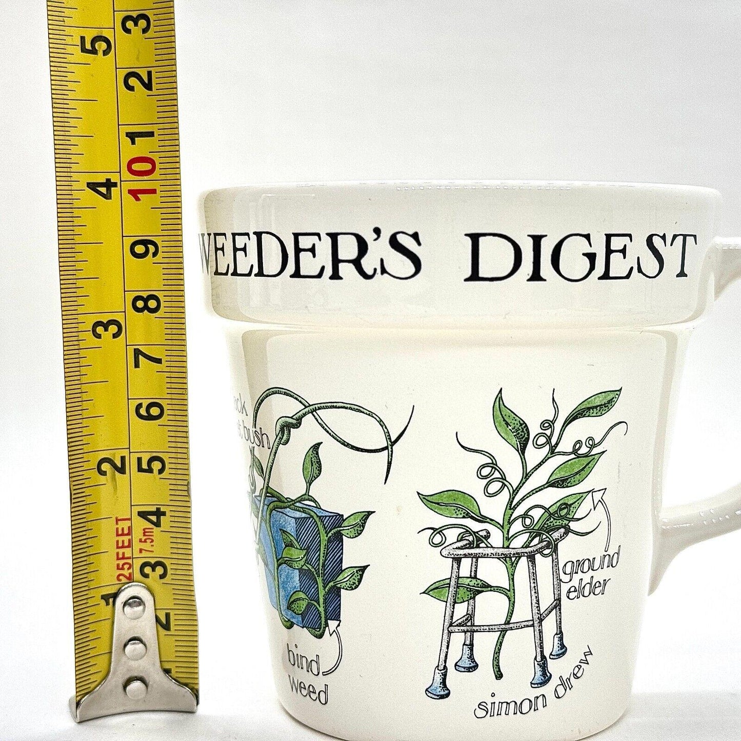 Alan Titchmarsh Gnome or Mister Nice Guy Weeders Digest Mug