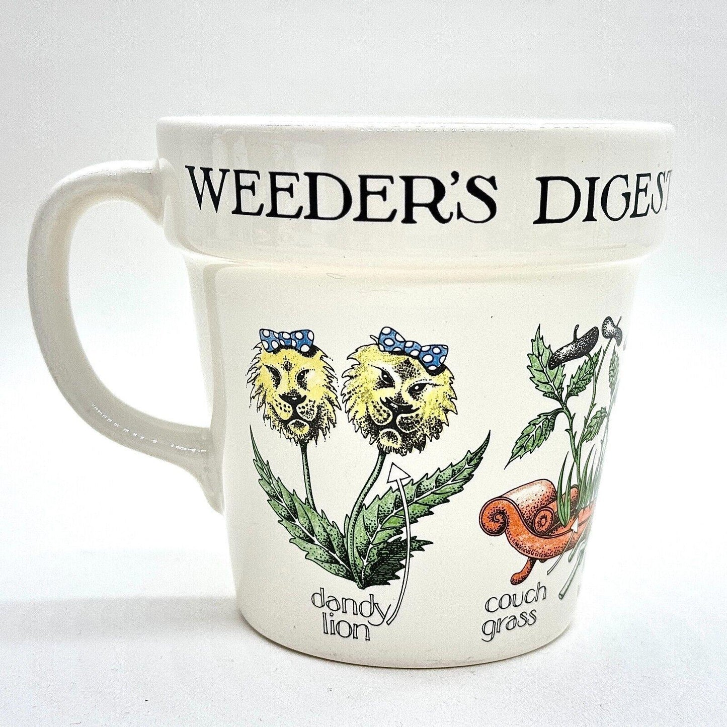 Alan Titchmarsh Gnome or Mister Nice Guy Weeders Digest Mug