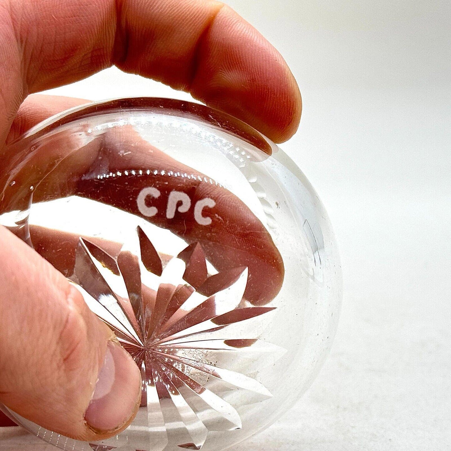 CPC Crystal Sugar Bowl